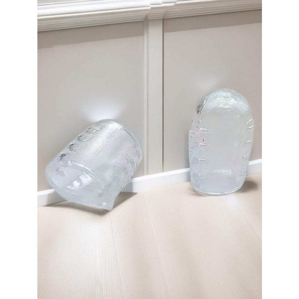 Gel Toe Protectors, Breathable Open Toe Sleeves Toe Tubes Toe Caps for Separating Toes and Preventing Friction