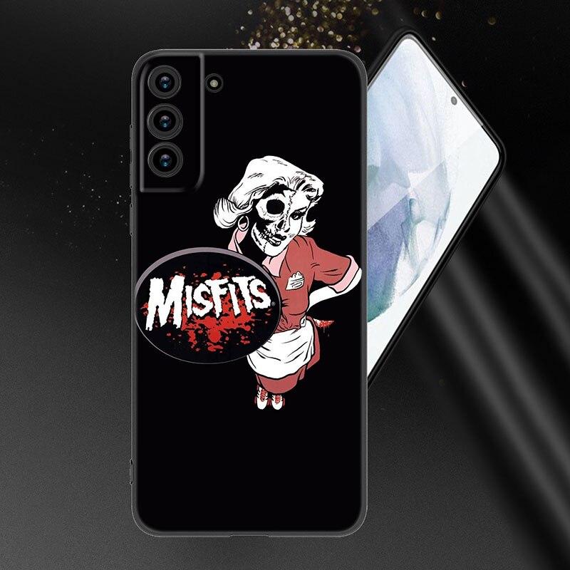 Чехол для телефона Misfits Glenn Danzig для Samsung Galaxy S20 S21 FE S22 Ultra S10 Lite S10E S9 S8 Plus S7 Edge, мягкий черный чехол