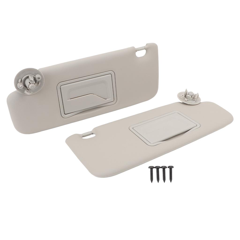 2 шт. Внутренний солнцезащитный козырек P95327509 Внутренний солнцезащитный козырек на лобовое стекло с зеркалом для Sonic Aveo 2011–2016