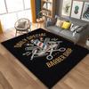 Barber Shop Retro Signage Area Rug Large Carpet Kitchen Bathroom Bedside Play Anti-slip Floor Mats Rug for Living Room Bedroom