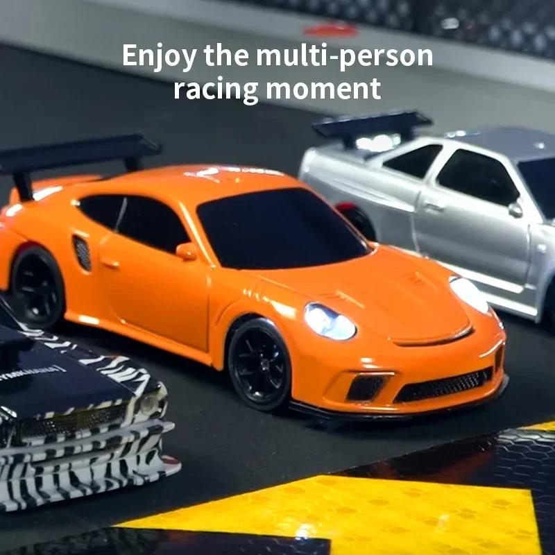 1/43 Full Scale 4-drive BMW Porsche GT3 Model Racing Drift Remote Control Rc Sports Car Boy Best Birthday Present