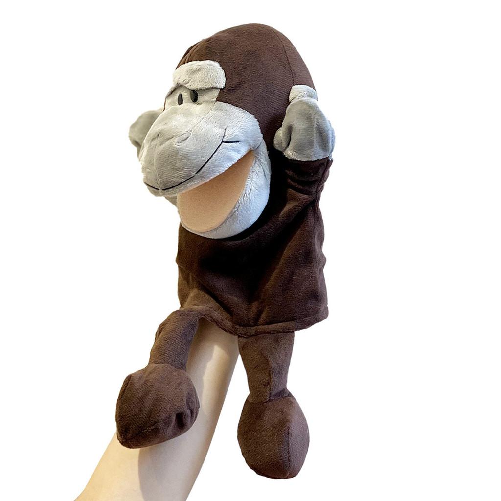 Ducks Pigs Cows Frogs Mouth Opening Ventriloquis Puppet Toys Hand Plush Gift Kid