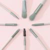 8pcs Makeup Brush Set for Face Loose Powder Blush Concealer Eyeshadow Radiant Look for Christmas Parties Travel-Friendly Design