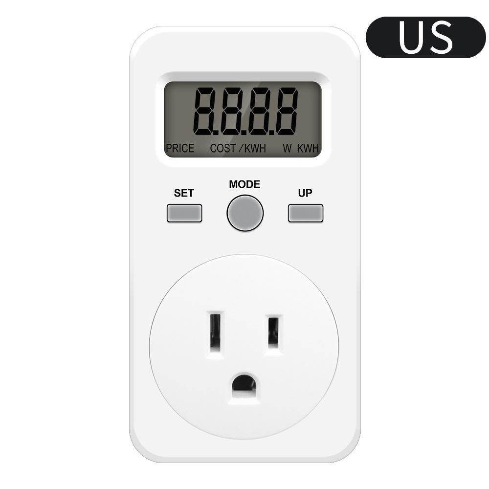 230V 16A Digital Power Meter Energy Meter Wattmeter Electricity Test Measuring LCD Socket  EU UK AU US BR FR IT TH Plug Optional