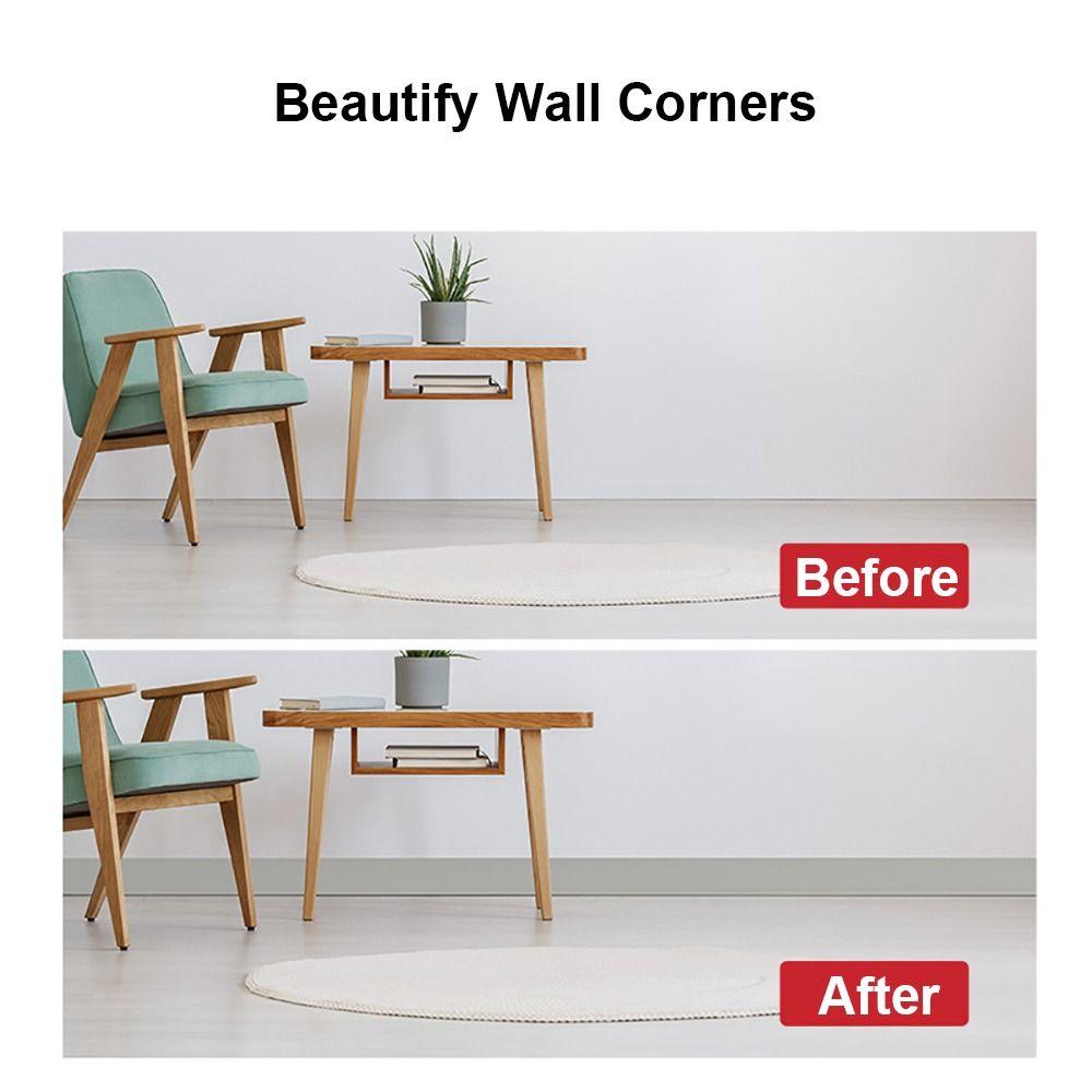 300cm Wall Border Decor Strip Self-adhesive Waist Line Home Baseboard