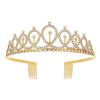 Birthday Crown Headband Bridal Party Rhinestone Hair Accessories Premium Crown Headband Crown