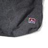 Ben Davis Big Canvas Shoulder Bag with Vintage Pigment Black Finish, BDW-8341PG,
