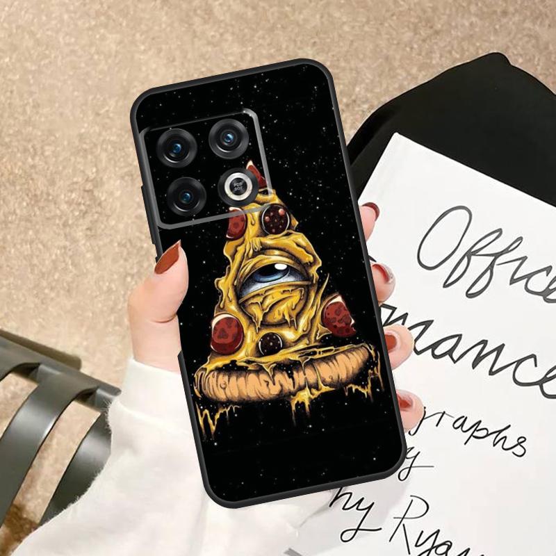 Funny Pizza Best Friends Case For OnePlus 10 Pro 10T 8T 13T 15 13 12 11 15R 13R 12R Nord 5 CE 4 2 3 Lite N20 N30 Cover