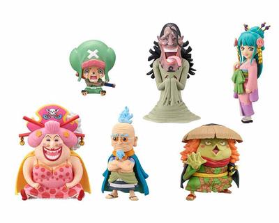 Коллекционная фигурка One Piece World Страна Вано 7, набор всех 6 типов