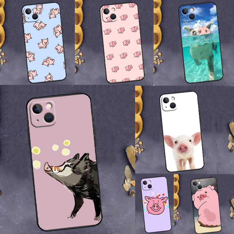 Kawaii Pig Case For Huawei Nova Y60 Y90 Y70 Y61 Y91 Y72 Y73 12s 12i 11i 8i 9 10 SE P30 P40 Lite P60 Pro