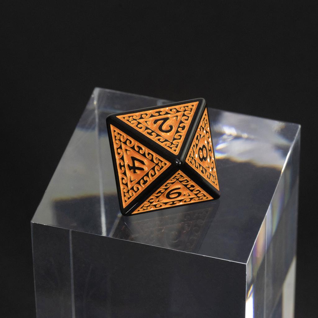 DND Dice Набор многосторонних игральных костей 7 шт. Текстуры Узоры игральных костей для DNDGame RPG Настольные игры Аксессуары Хобби Праздничный подарок