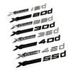 3D Новый Xdrive 20d 30d 35d 40d 50d 20i 25i 30i Автомобильный Значок на Крыло Наклейка на Багажник Для BMW X1 X3 X4 X5 X6 X7 Логотип Аксессуары