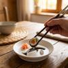 Food Grade Whale-shaped Dipping Dish Round Kitchen Condiment Plate  Hotel Kitchen