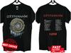Мужская черная футболка Whitesnake Rock Concert Tour 80-х S-3XL Q3465 Унисекс футболка