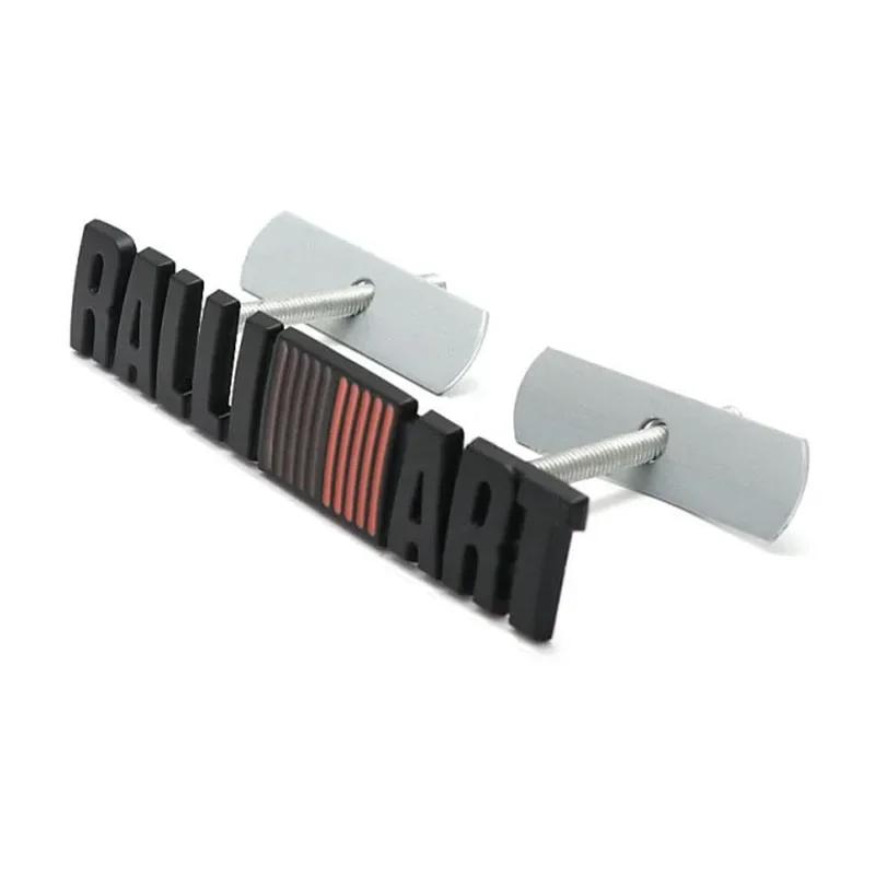 Metal Car Front Grille Emblem for Mitsubishi ASX EVO Lancer Ralliart Montero Mirage L300 Outlander Rear Trunk Badge Sticker