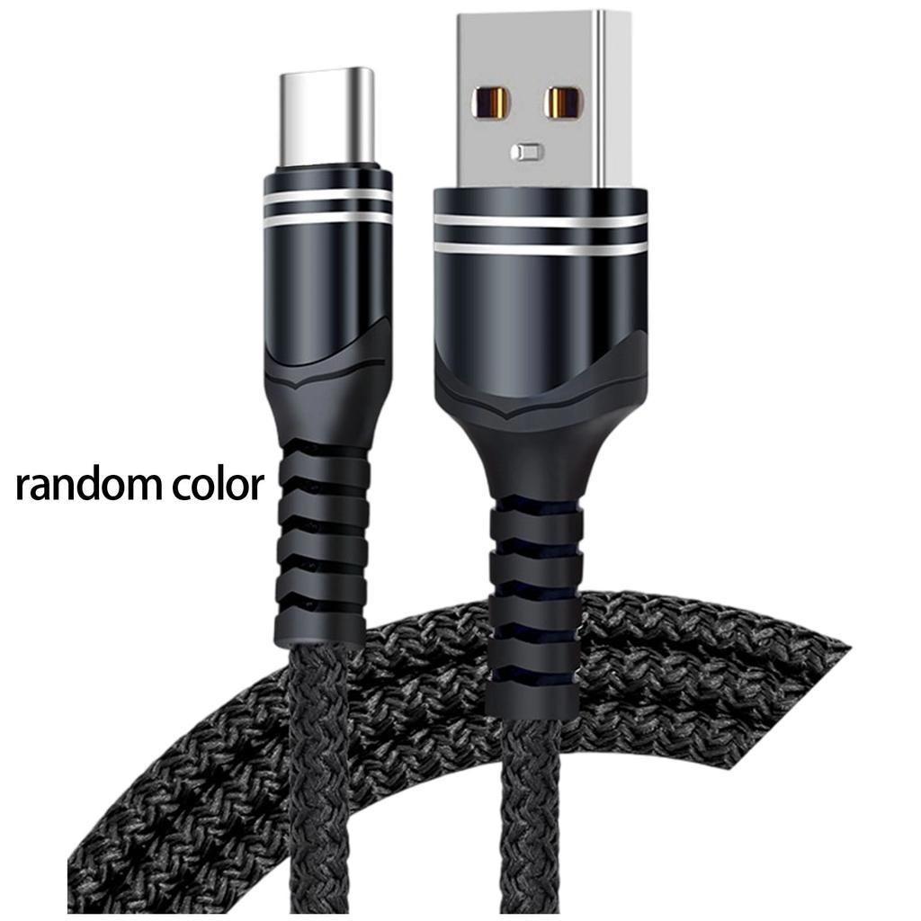 5A 66 Вт Быстрая Зарядка Плетеный USB C Кабель Высокая Прочность Решение для Быстрой Зарядки Смартфонов Планшетов В Дороге