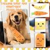 Cute Fruit & Vegetable Plush Squeaky Toy For Pet, Soft Sound Toy With Adorable Cartoon Shape