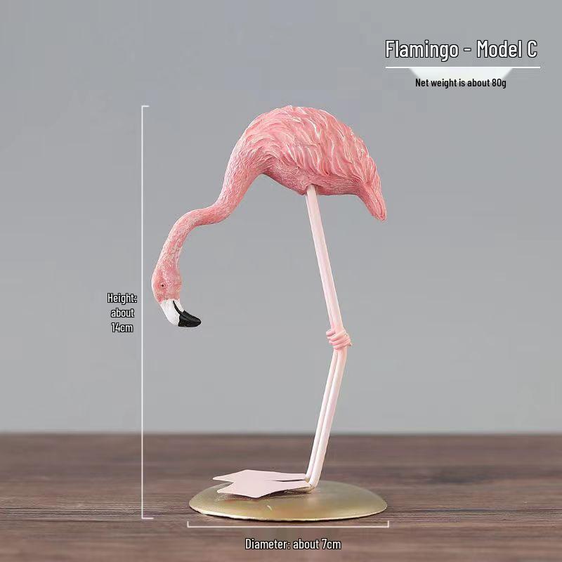 Creative Flamingo Ornament for Home, Living Room, or Bedroom Decor