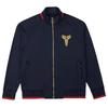 SS24 Kobe Series Fashion Logo Stand Collar Zip Long Sleeve Jacket Men Jacket Red Black FZ0937-475