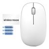 Беспроводная бесшумная мультяшная мышь 2.4G Zero Point Appointment, белая