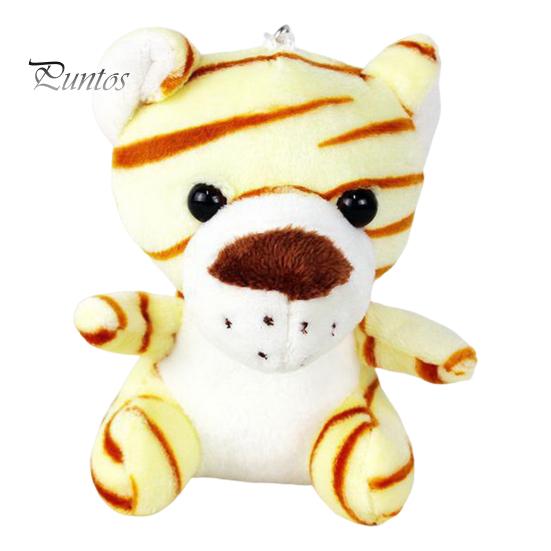 Брелок с животными, джунгли, обезьяна, тигр, лев, жираф, слон, леопард, кукла, плюшевые игрушки, милый мультяшный плюшевый рюкзак, кулон, подарки для девочек