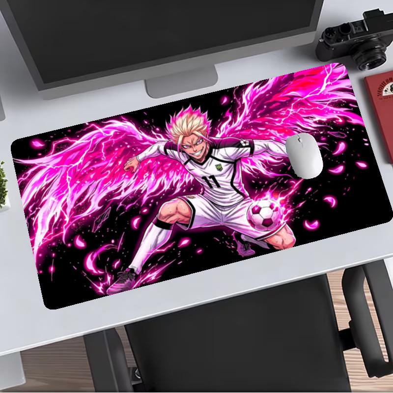 Shidou Ryuusei Extended Gaming Mouse Pad with Stitched Edges NonSlip Rubber Base Waterproof Desk Mat for Computer Laptop Office Gaming