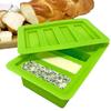 Silicone Butter Mold with Lid Food Grade Non-Stick Chocolate Mold for Herb