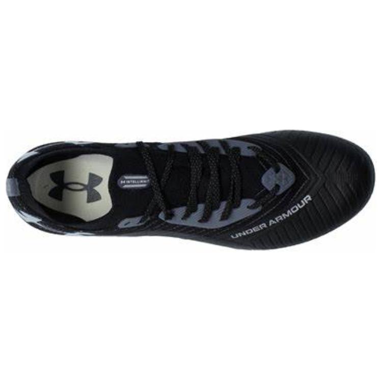 Under Armour Shadow Elite 2 FG Black Halo Grey Men Sneakers Castlerock 3027239-001