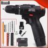 12V Аккумуляторная Высокомощная Двухскоростная Электрическая Дрель-Шуруповерт