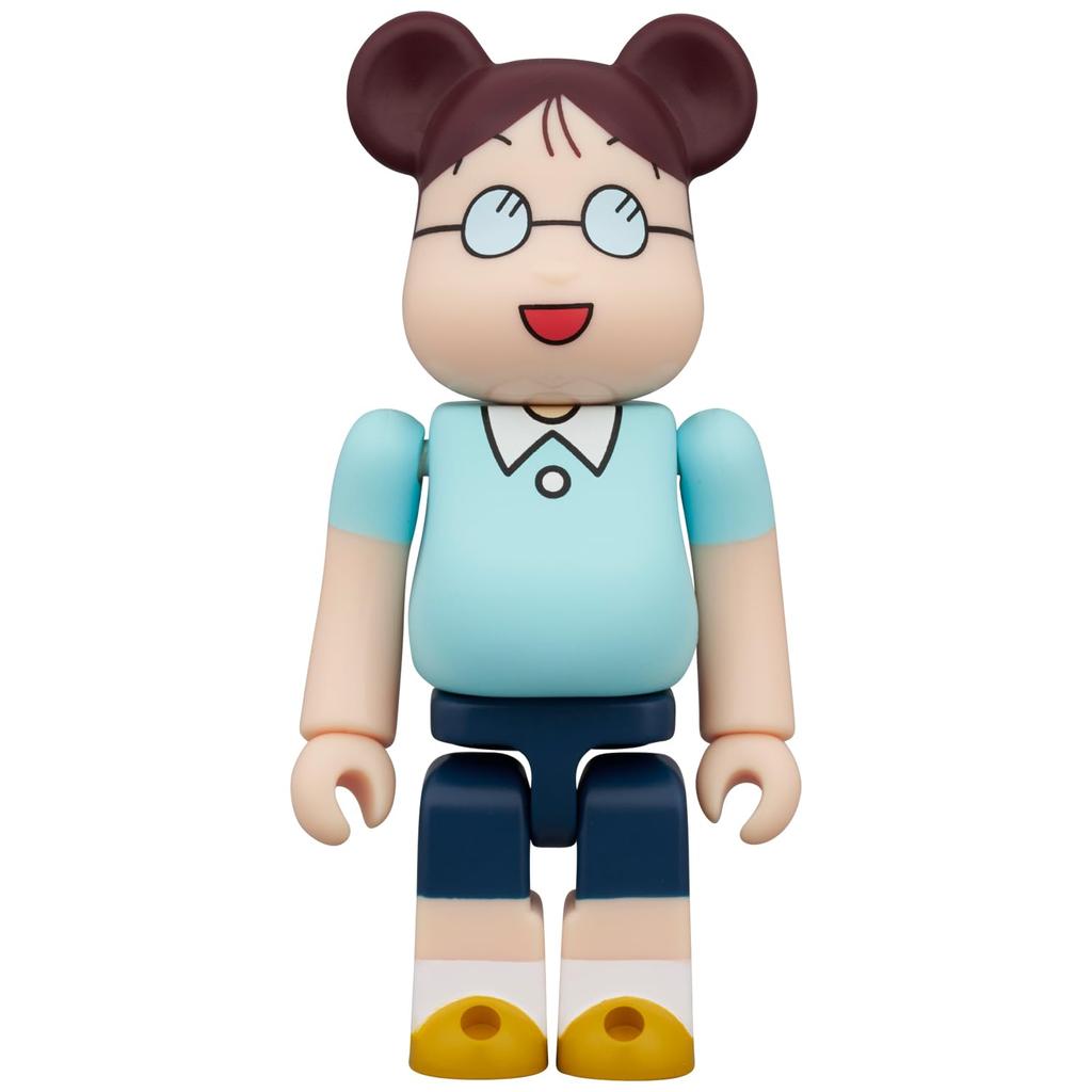 Medicom Toy Bearbrick Chibi Maruko НАБОР 2PCS Каждая общая высота 70 мм Окрашенная завершенная фигурка BE@RBRICK Maruko-chan и Tama-chan высота приблизительно. Немасштабируемый