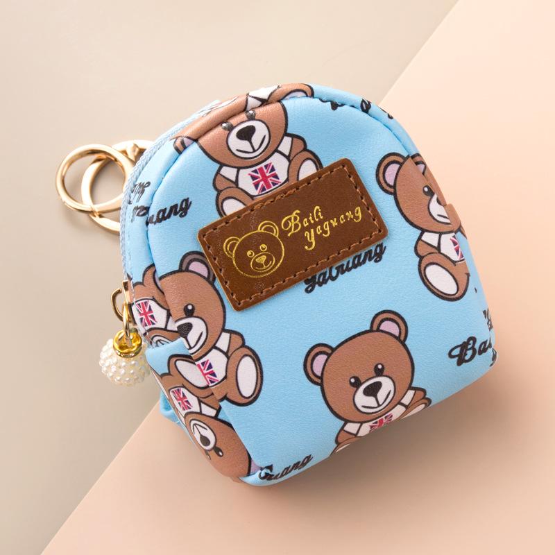 Кошелек для монет Girly Hot Style Cute Bear - Портативная и стильная сумка для ключей