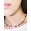 Love Skinny Beads Necklace Black