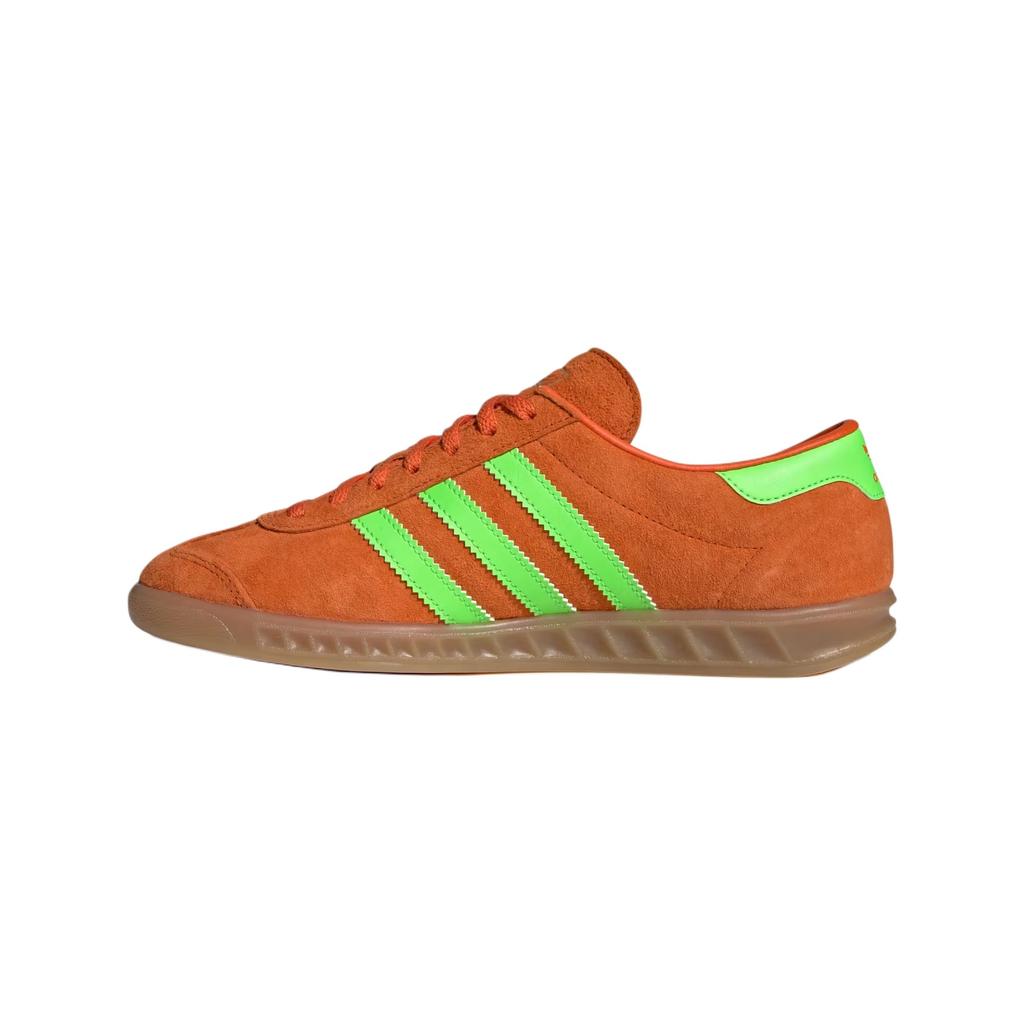 Adidas Женские кроссовки Hamburg Orange Solar Green Gum IH5460
