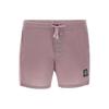 STONE ISLAND Однотонные плавки с нашивкой-логотипом из веревки Мужская купальная одежда Светло-фиолетовый 8015B0643-V0080