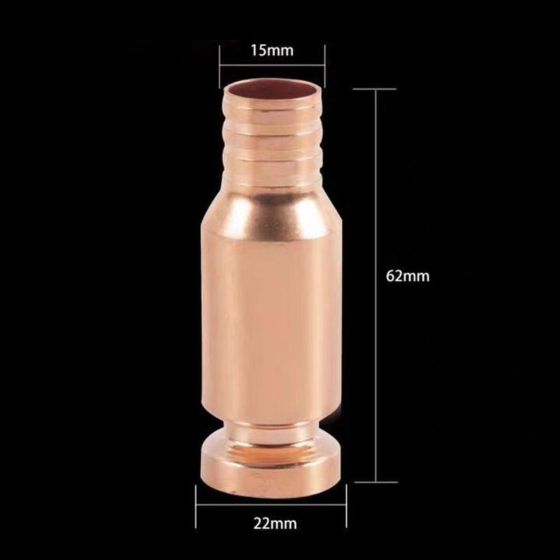 Red Copper Siphon Filler Pipe Manual Pumping Oil Pipe Fittings Siphon Connector Gasoline Fuel Water Shaker Siphon Wholesale
