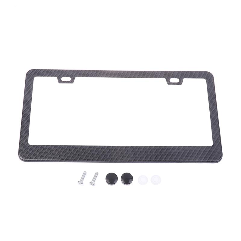 1PC Stainless Steel License Plate Frame Suitable For US Regulations Car License Plate Frame Auto Modification Parts