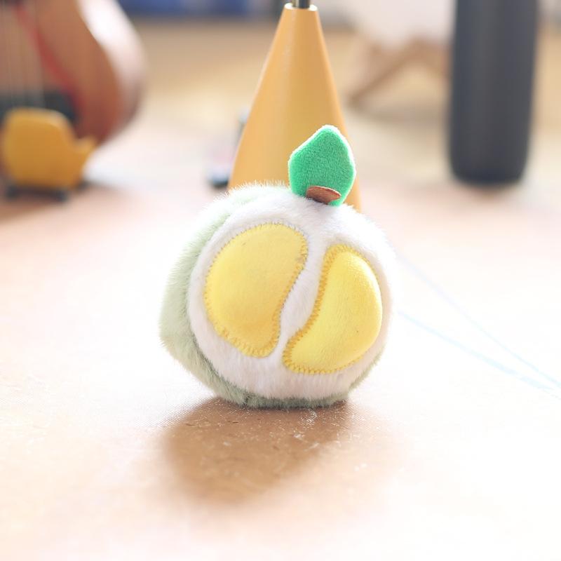 Cute Mini Charming Plush Fruit And Vegetable Keychain With Ultra Soft Texture For Kids