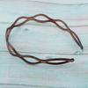 Повязка на голову Waves Band Comb Headdress - Коричневый