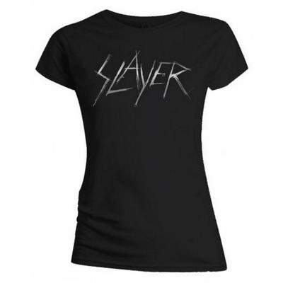 Футболка Slayer Womens/Ladies с логотипом Scratch