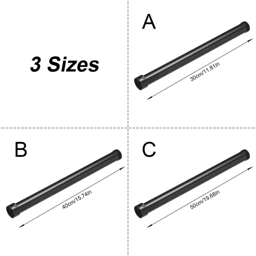 Трубка удлинителя для душа Круглая удлинительная труба для душа 3/4 дюйма Универсальный интерфейс Удлинительная трубка Аксессуары для душа