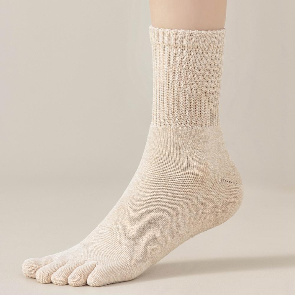 3 пары флисовых осенне-зимних носков с пальцами для женщин, толстые теплые носки с пятью пальцами, высококачественные хлопковые спортивные носки