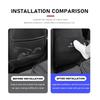 2pcs Leather Car Seat Anti Kick Pad Seat Back Protector Mats For Alfa Romeo Giulia 147 Mito 156 159 166 GT Stelvio Brera VolanteMX1 