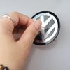 Для VW Volkswagen Jetta MK5 Golf 4 шт. 56 мм Наклейки на колеса автомобиля Центральные колпачки ступицы Значок автомобиля Наклейка Для Volkswagen GTI R-Line R
