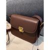 New high-end trend autumn simple retro fashion shoulder women's bag texture crossbody versatile small square bag