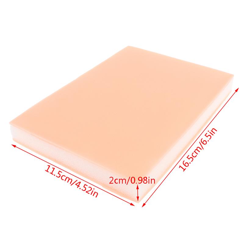 Тренировочная подушка для венепункции и внутривенных инъекций – Силиконовая модель с Y-образными венами и 3-слойной кожей для реалистичной практики