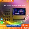 Android12 Автомобильное радио для Skoda Octavia 2 A5 2004-2013 Мультимедийный видеоплеер Навигация 2Din стерео DVD Carplay Головное устройство