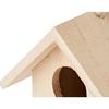 Nichoir en bois à suspendre 13 x 10 x 8,3 cm