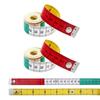 1.5 Meter Tear Resistant Measuring Tape Colorful Snap Markers Soft Tape Measure For Precisions In Tight Space