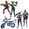 Kamen Rider 13 Candy Gum Rider SHODO-X (10 кусочков) Игрушка/Жевание (Камен Ден-О)