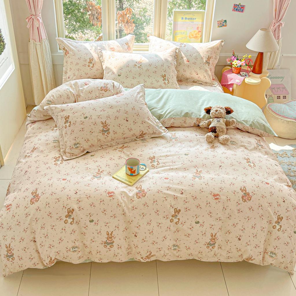 Yongyouwan Cotton Printed Duvet Cover